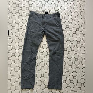 J. Crew Men's Charcoal Chinos